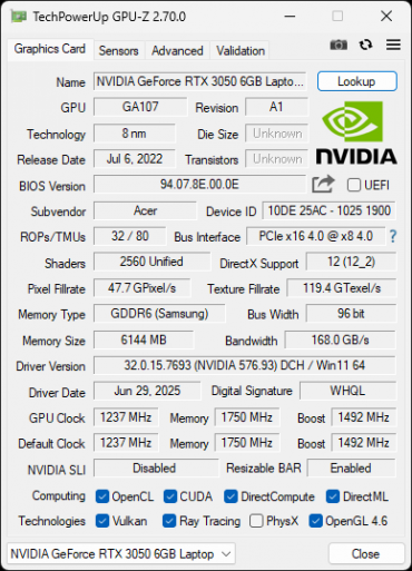 Обзор креативно-игрового ноутбука Acer Aspire 7 A715-50G Обзор креативно-игрового ноутбука Acer Aspire 7 A715-50G
