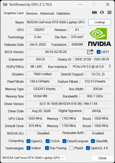 Обзор игрового ноутбука Asus ROG Strix Scar G835LWG с Intel Core Ultra 9 290HX и Nvidia GeForce RTX 5080 Laptop Обзор игрового ноутбука Asus ROG Strix Scar G835LWG с Intel Core Ultra 9 290HX и Nvidia GeForce RTX 5080 Laptop