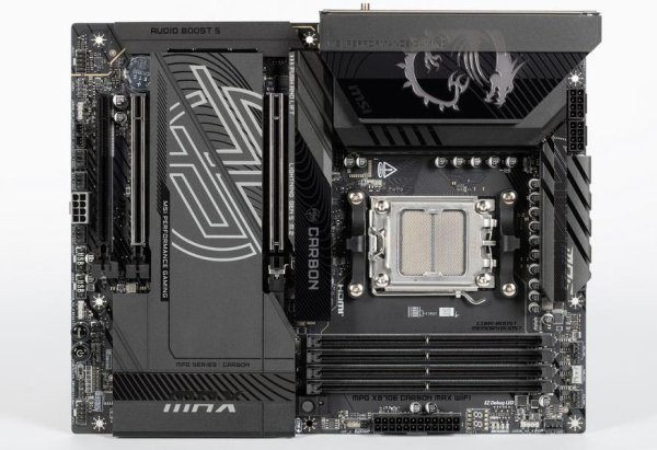 Обзор материнской платы MSI MPG X870E Carbon Max WiFi на чипсете AMD X870E Обзор материнской платы MSI MPG X870E Carbon Max WiFi на чипсете AMD X870E